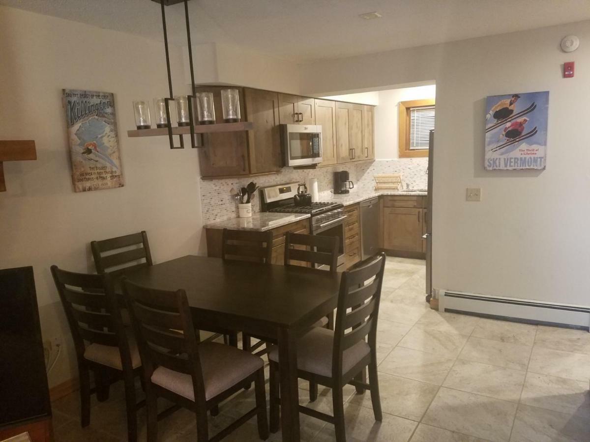 Ski In/Out Trailside Townhome Killington Exteriör bild